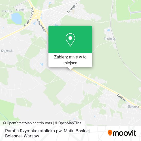 Mapa Parafia Rzymskokatolicka pw. Matki Boskiej Bolesnej