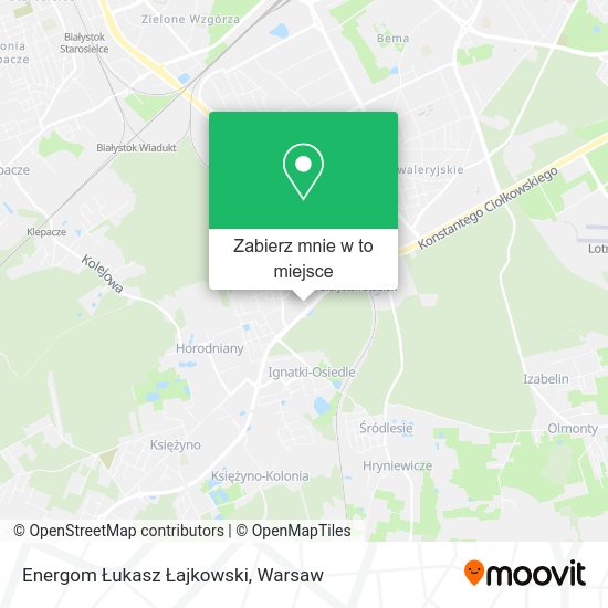 Mapa Energom Łukasz Łajkowski