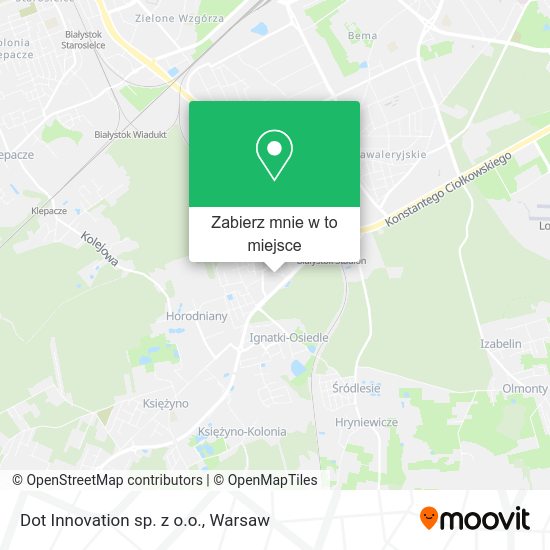 Mapa Dot Innovation sp. z o.o.