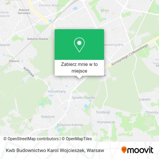 Mapa Kwb Budownictwo Karol Wojcieszek