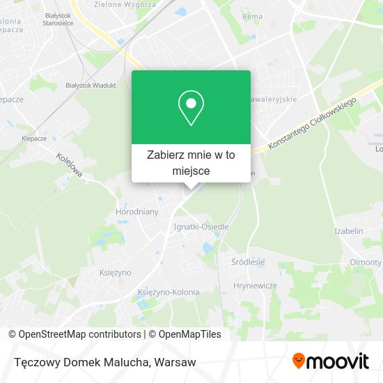 Mapa Tęczowy Domek Malucha