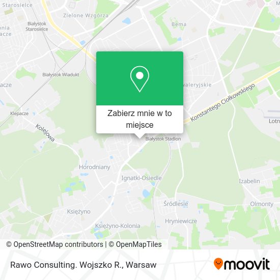 Mapa Rawo Consulting. Wojszko R.