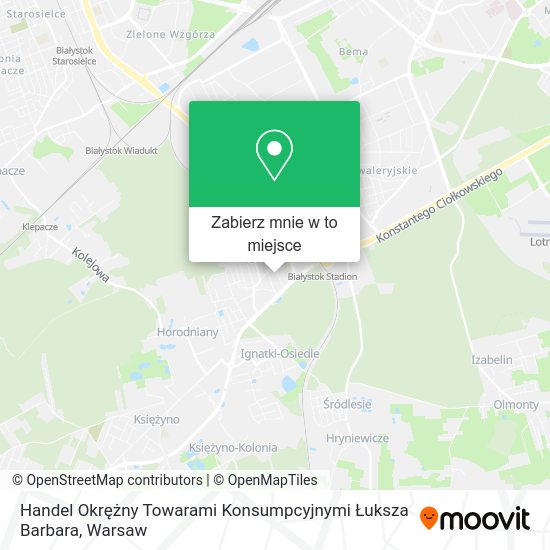 Mapa Handel Okrężny Towarami Konsumpcyjnymi Łuksza Barbara