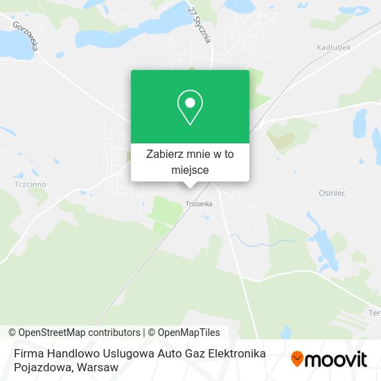 Mapa Firma Handlowo Uslugowa Auto Gaz Elektronika Pojazdowa