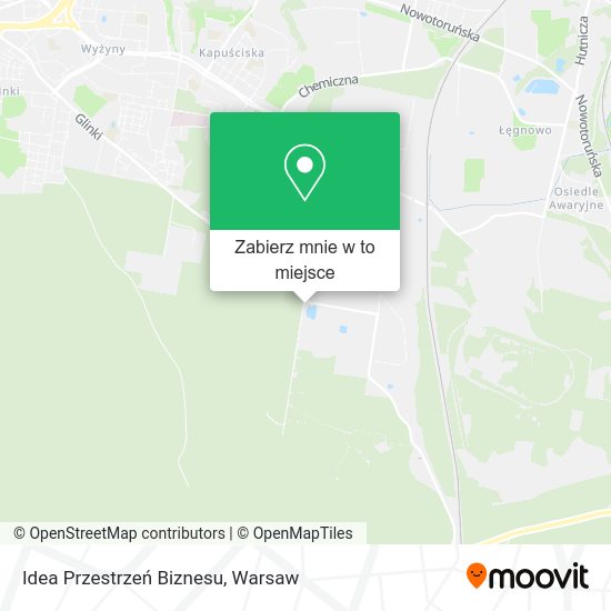 Mapa Idea Przestrzeń Biznesu