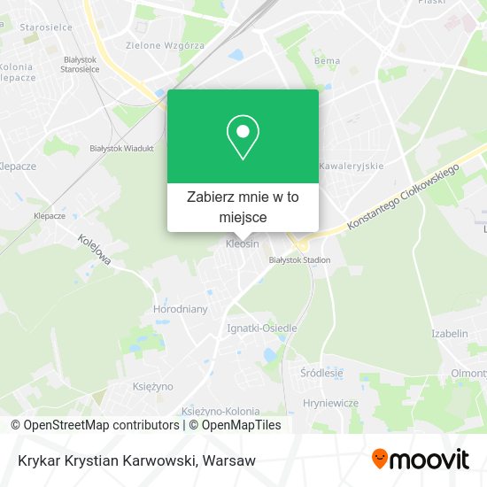 Mapa Krykar Krystian Karwowski