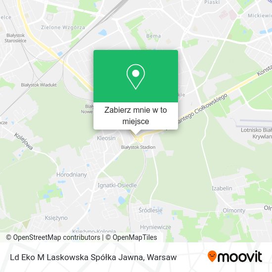 Mapa Ld Eko M Laskowska Spółka Jawna