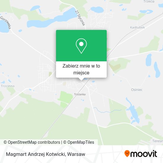 Mapa Magmart Andrzej Kotwicki