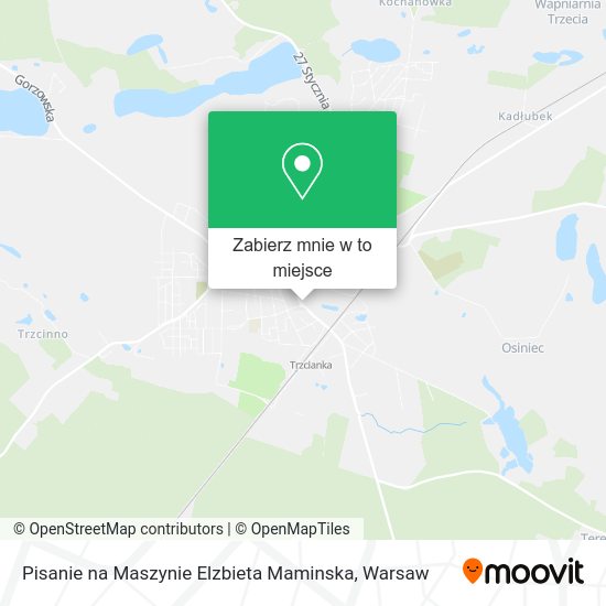 Mapa Pisanie na Maszynie Elzbieta Maminska