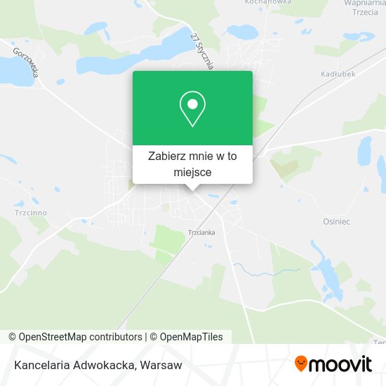 Mapa Kancelaria Adwokacka