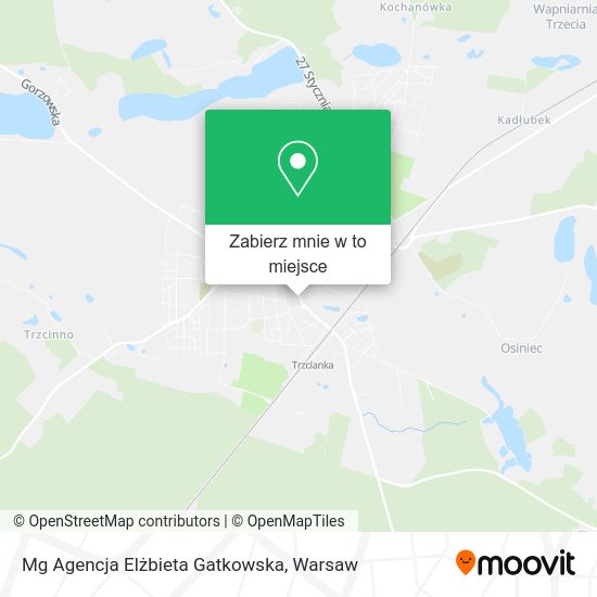 Mapa Mg Agencja Elżbieta Gatkowska