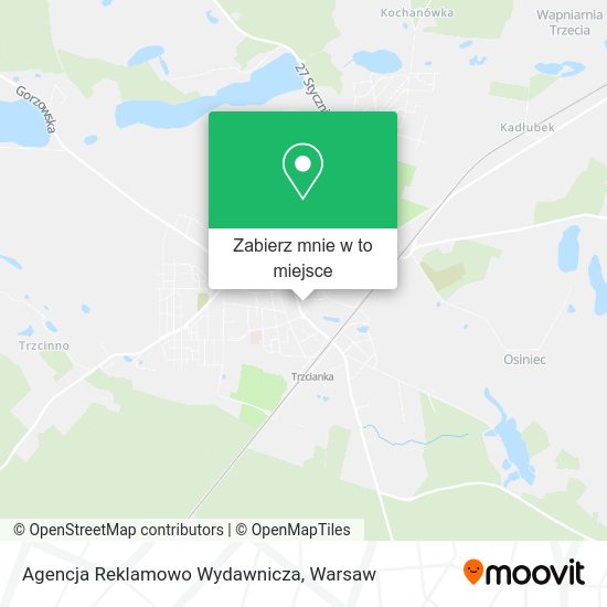 Mapa Agencja Reklamowo Wydawnicza