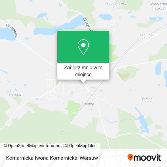 Mapa Komarnicka Iwona Komarnicka