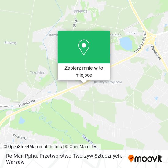 Mapa Re-Mar. Pphu. Przetwórstwo Tworzyw Sztucznych