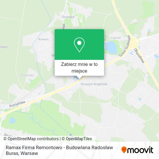 Mapa Ramax Firma Remontowo - Budowlana Radosław Buras