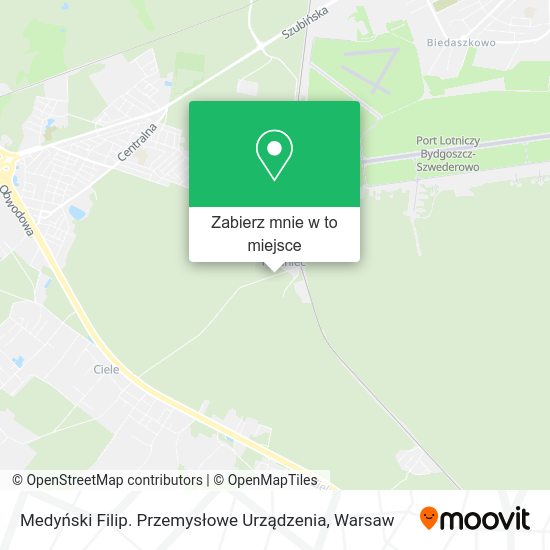 Mapa Medyński Filip. Przemysłowe Urządzenia