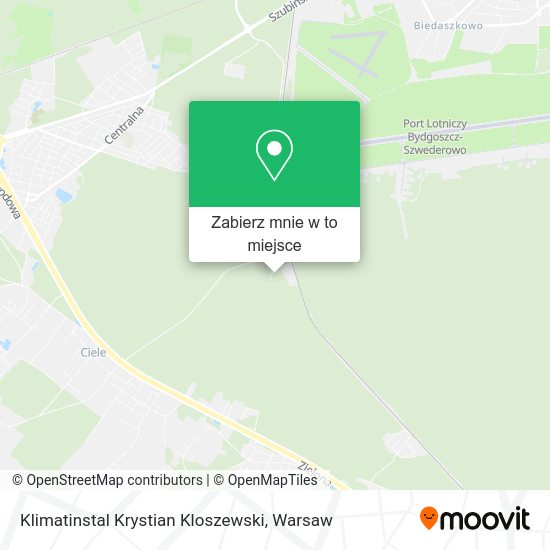 Mapa Klimatinstal Krystian Kloszewski