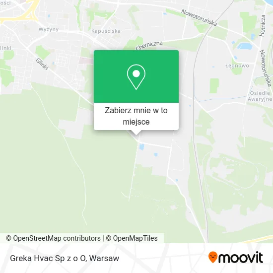 Mapa Greka Hvac Sp z o O