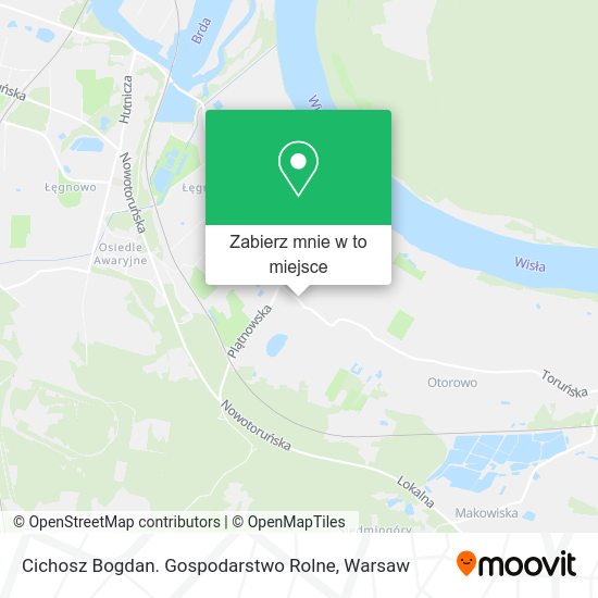 Mapa Cichosz Bogdan. Gospodarstwo Rolne