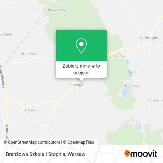 Mapa Branżowa Szkoła I Stopnia