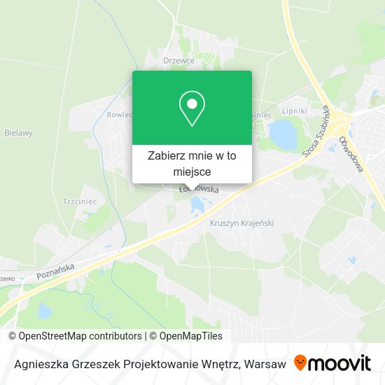 Mapa Agnieszka Grzeszek Projektowanie Wnętrz