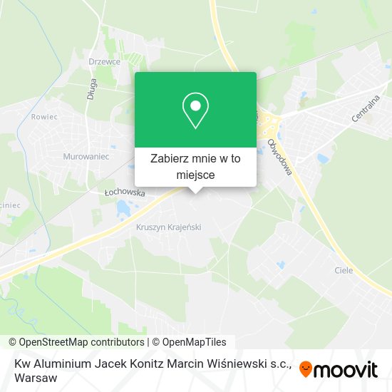 Mapa Kw Aluminium Jacek Konitz Marcin Wiśniewski s.c.