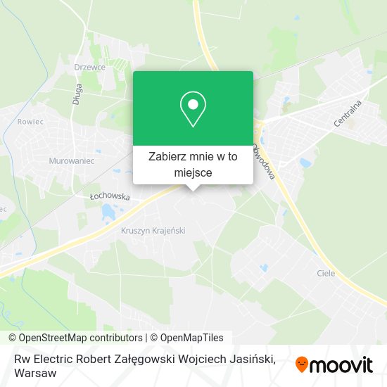 Mapa Rw Electric Robert Załęgowski Wojciech Jasiński