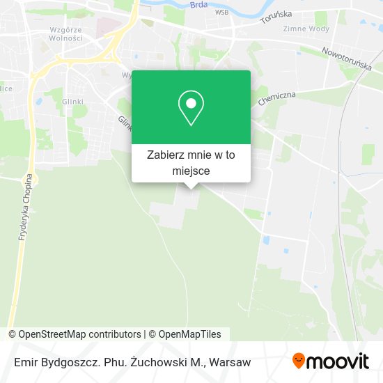 Mapa Emir Bydgoszcz. Phu. Żuchowski M.