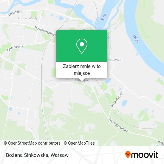 Mapa Bożena Sinkowska