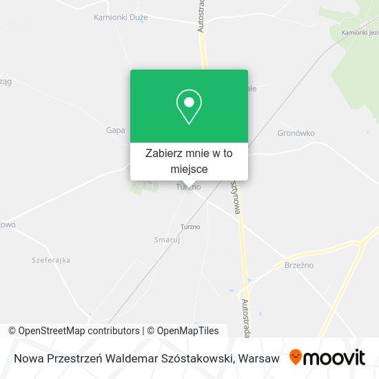 Mapa Nowa Przestrzeń Waldemar Szóstakowski