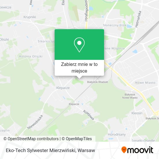 Mapa Eko-Tech Sylwester Mierzwiński