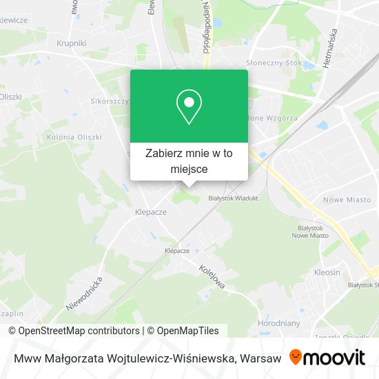 Mapa Mww Małgorzata Wojtulewicz-Wiśniewska