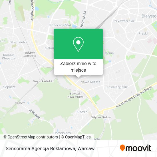 Mapa Sensorama Agencja Reklamowa