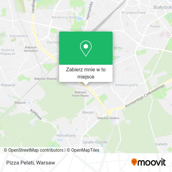 Mapa Pizza Pelati