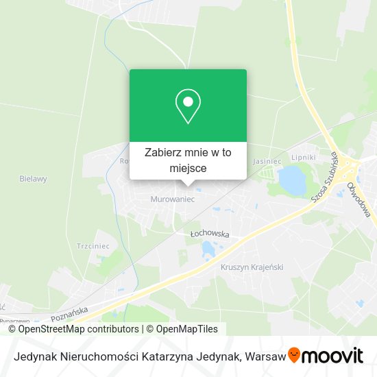 Mapa Jedynak Nieruchomości Katarzyna Jedynak