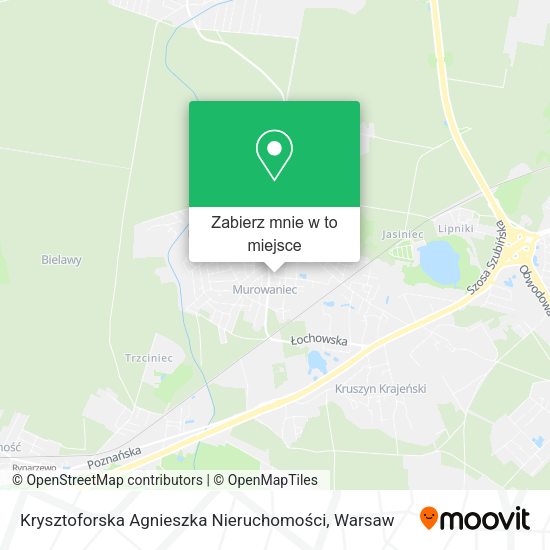 Mapa Krysztoforska Agnieszka Nieruchomości