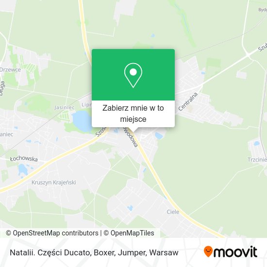 Mapa Natalii. Części Ducato, Boxer, Jumper