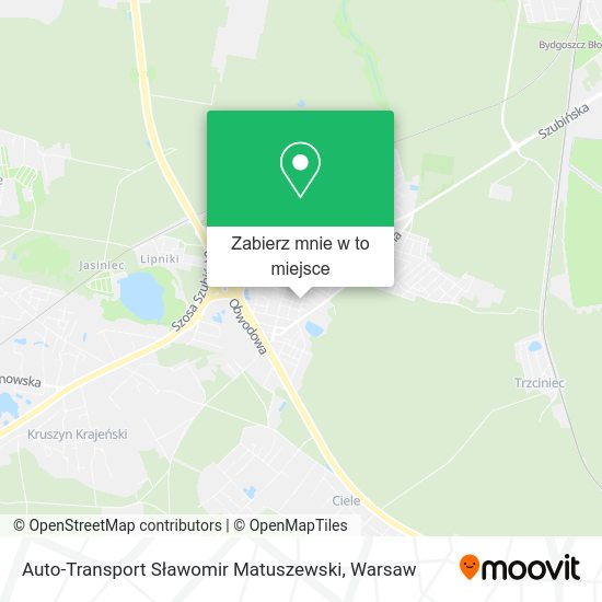 Mapa Auto-Transport Sławomir Matuszewski