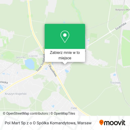 Mapa Pol Mart Sp z o O Spółka Komandytowa