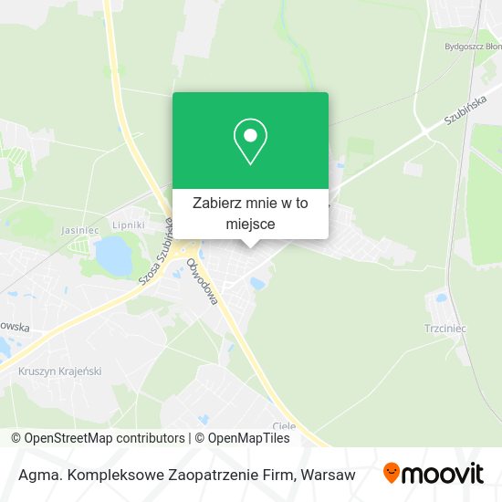 Mapa Agma. Kompleksowe Zaopatrzenie Firm