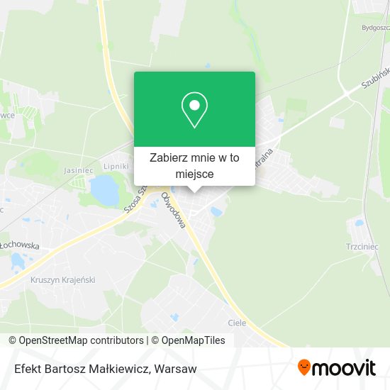 Mapa Efekt Bartosz Małkiewicz