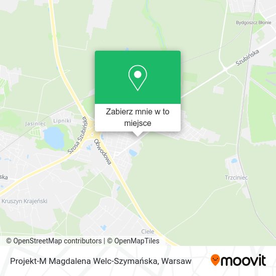 Mapa Projekt-M Magdalena Welc-Szymańska