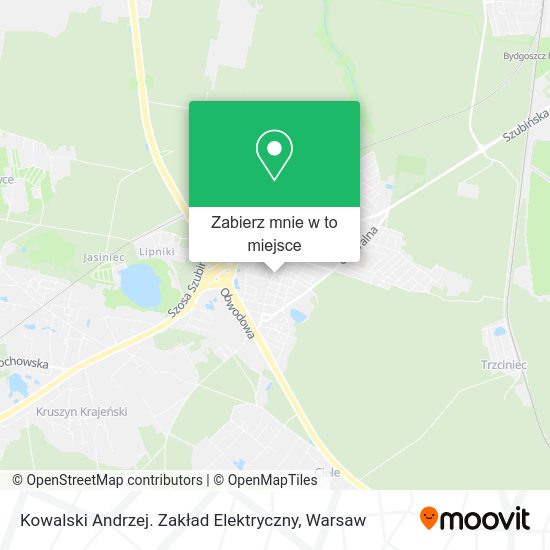 Mapa Kowalski Andrzej. Zakład Elektryczny