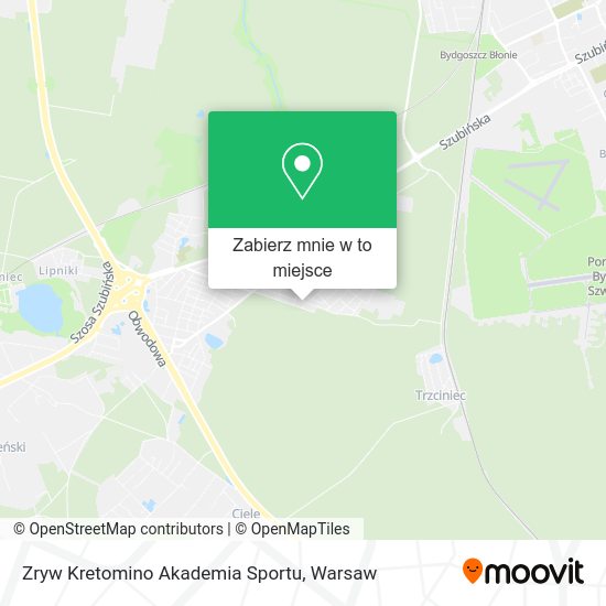 Mapa Zryw Kretomino Akademia Sportu