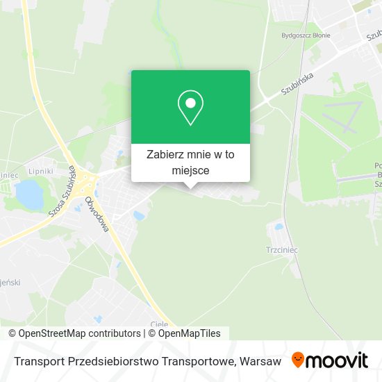 Mapa Transport Przedsiebiorstwo Transportowe