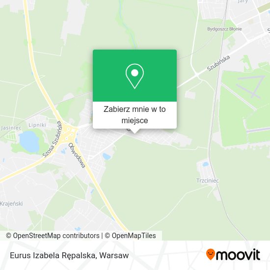 Mapa Eurus Izabela Rępalska