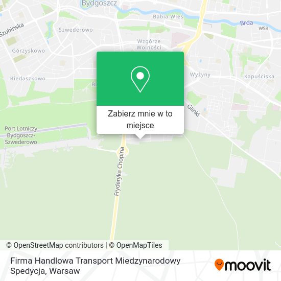 Mapa Firma Handlowa Transport Miedzynarodowy Spedycja