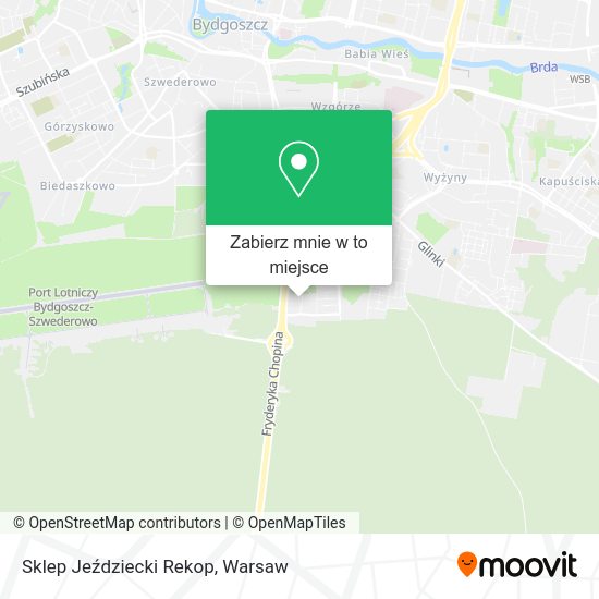 Mapa Sklep Jeździecki Rekop