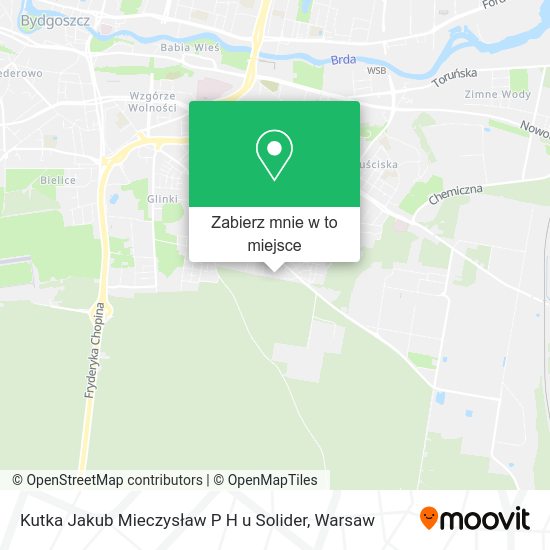 Mapa Kutka Jakub Mieczysław P H u Solider