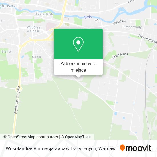 Mapa Wesolandia- Animacja Zabaw Dziecięcych